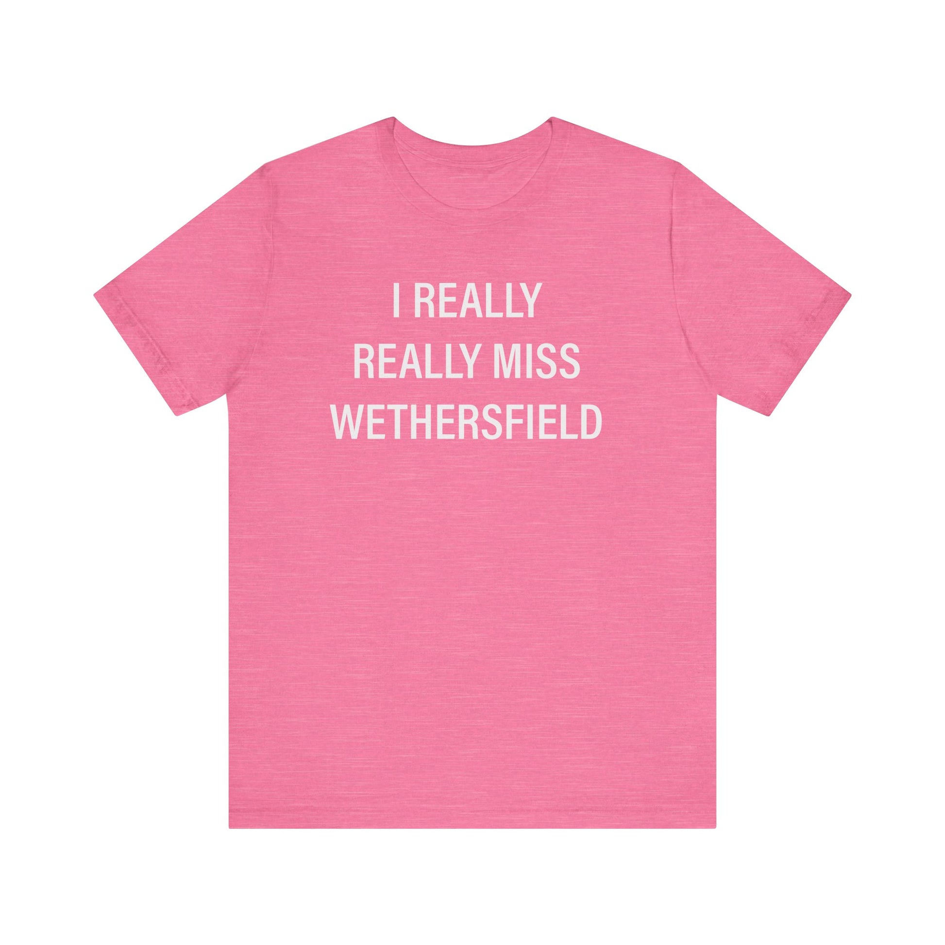 I really really miss wethersfield // wethersfield ct unisex t shirt // finding connecticut 