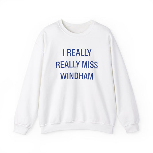 I really really miss windham // Windham Connecticut unisex sweatshirt // Finding Connecticut 