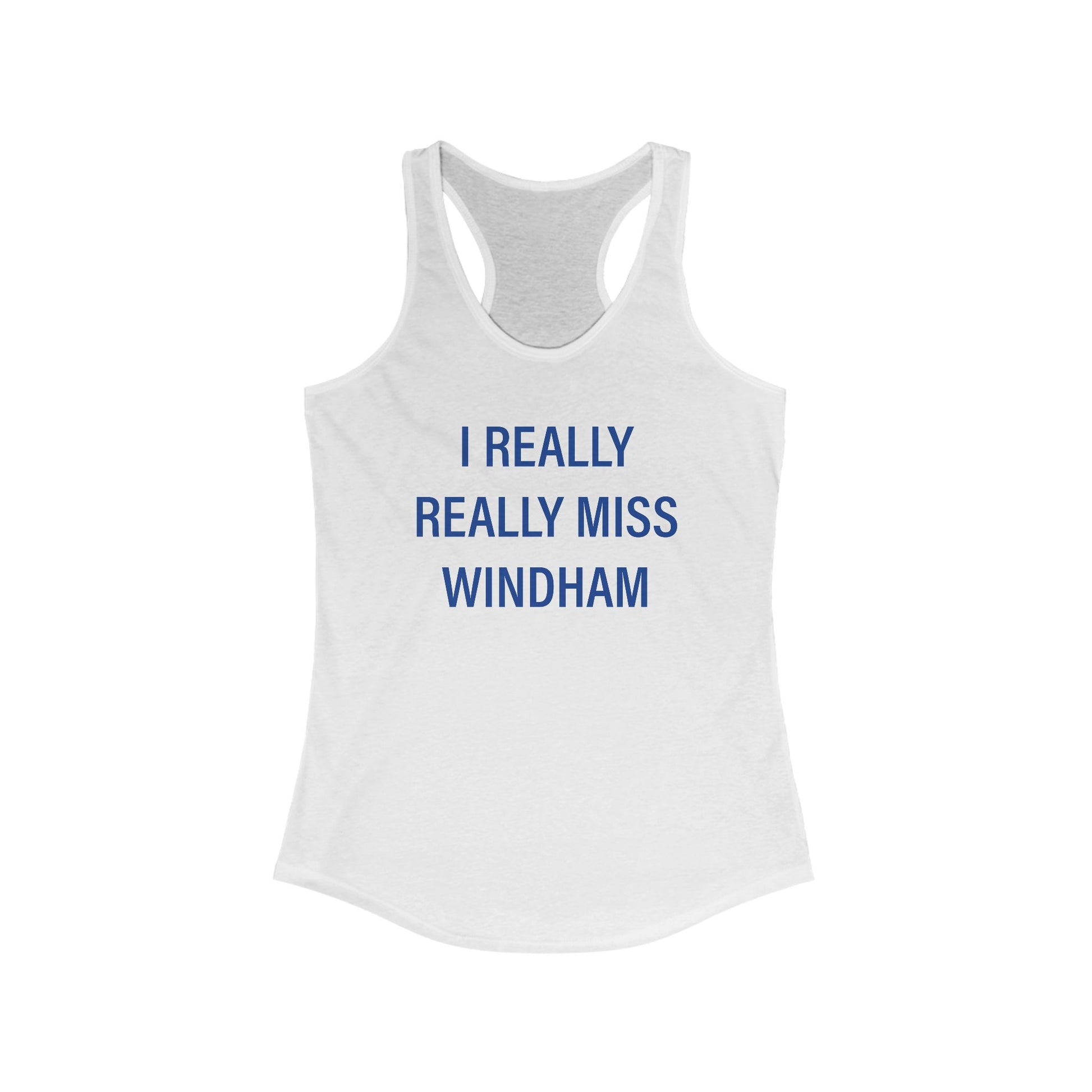 I really really miss windham // windam connectiuct womens tank top shirt // finding connecticut 