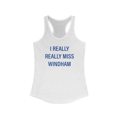 I really really miss windham // windam connectiuct womens tank top shirt // finding connecticut 