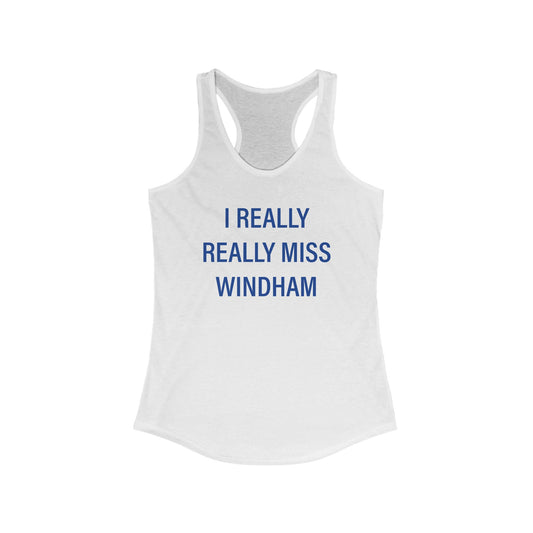 I really really miss windham // windam connectiuct womens tank top shirt // finding connecticut 