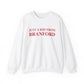 Just a kid from Branford // Bradford Connecticut  unisex  sweatshirt // finding connecticut 