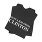 Just a kid from Clinton // Clinton CT t shirt // finding connecticut   