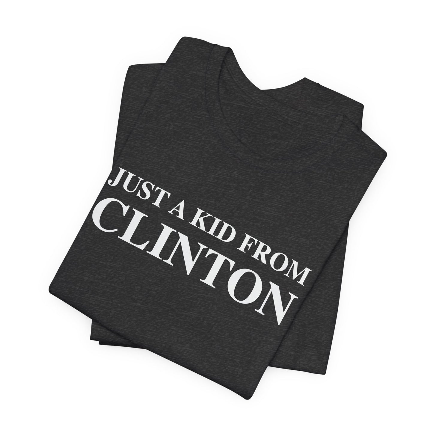 Just a kid from Clinton // Clinton CT t shirt // finding connecticut   