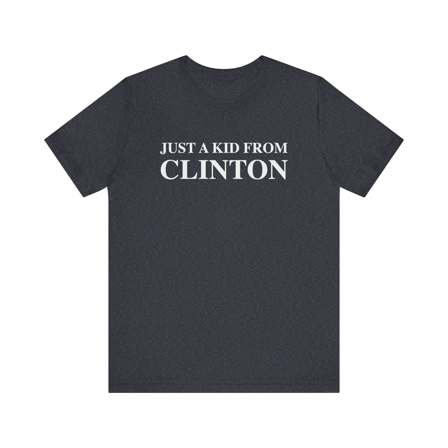 Just a kid from Clinton // Clinton CT t shirt // finding connecticut   