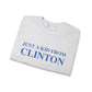 Just a kid from Clinton // Clinton Connecticut  unisex sweatshirt // finding connecticut  