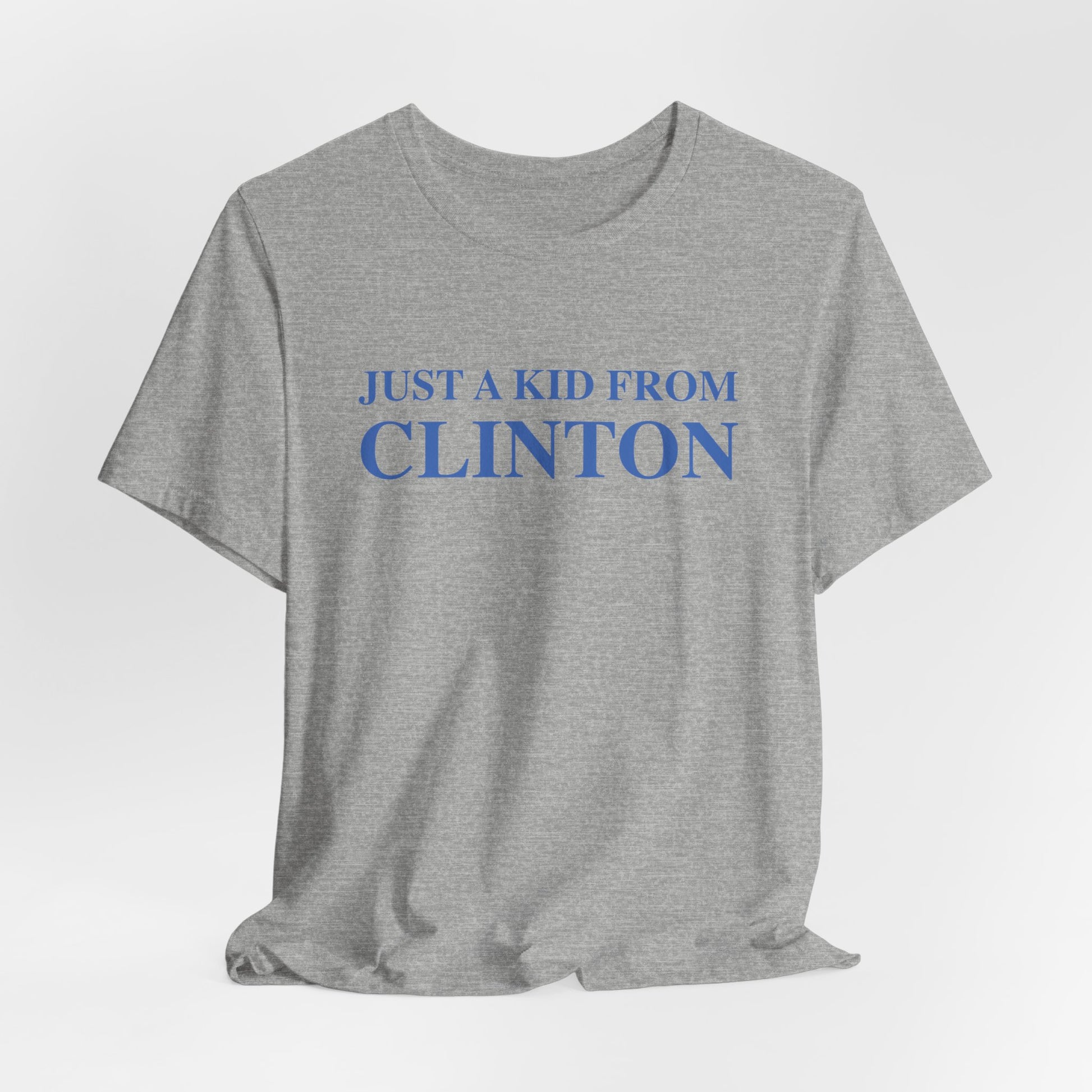 Just a kid from Clinton // Clinton Connecticut  unisex t shirt // finding connecticut  