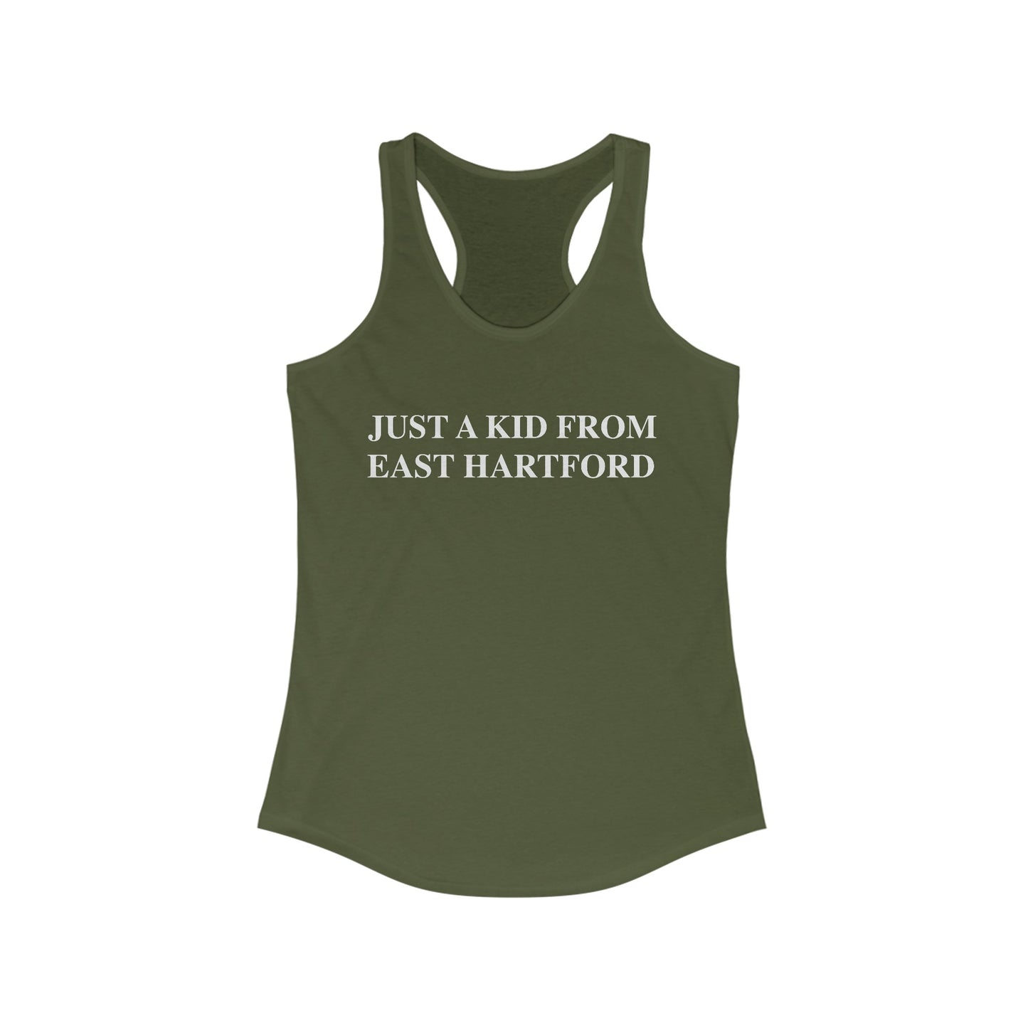  Just a kid from East hartford // east hartford CT tank top shirt // finding connecticut 