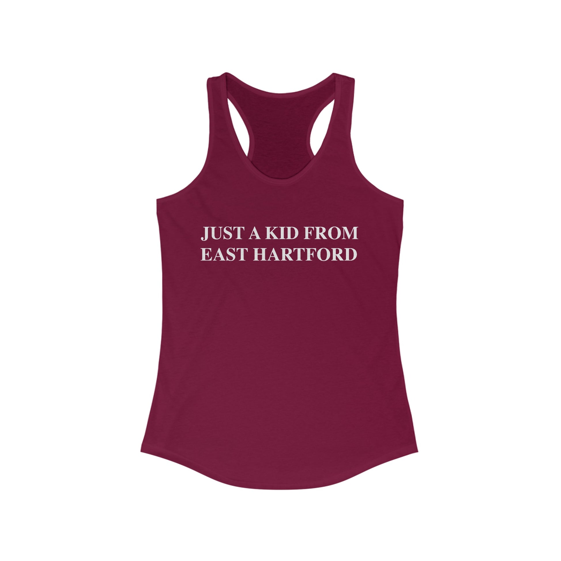  Just a kid from East hartford // east hartford CT tank top shirt // finding connecticut 