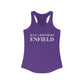 Just a kid from Enfield / Enfield ct womens tan top shirt // finding connecticut