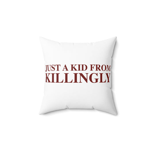 Just a kid from Killingly // Killingly connecticut pillows and home decor // Killingly Connecticut gifts and merch // finding connecticut 