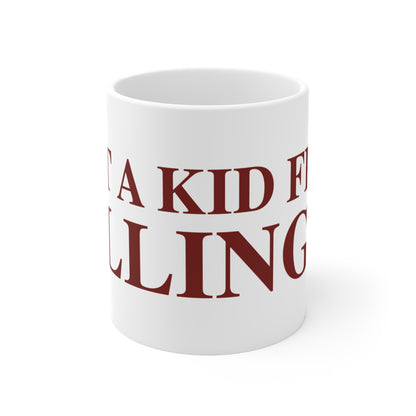 Just a kid from Killingly Mug // Killingly Connecticut mug // Killingly connecticut gifts and merch // Finding connecticut 