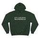 Just a kid from Mansfield // mansfield ct unisex  champion hoodie sweatshirt // finding connecticut 