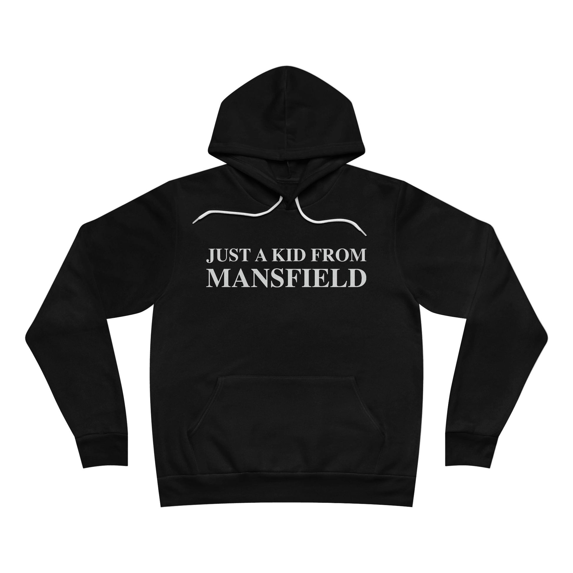 Just a kid from Mansfield // mansfield ct unisex hoodie sweatshirts  // finding connecticut 