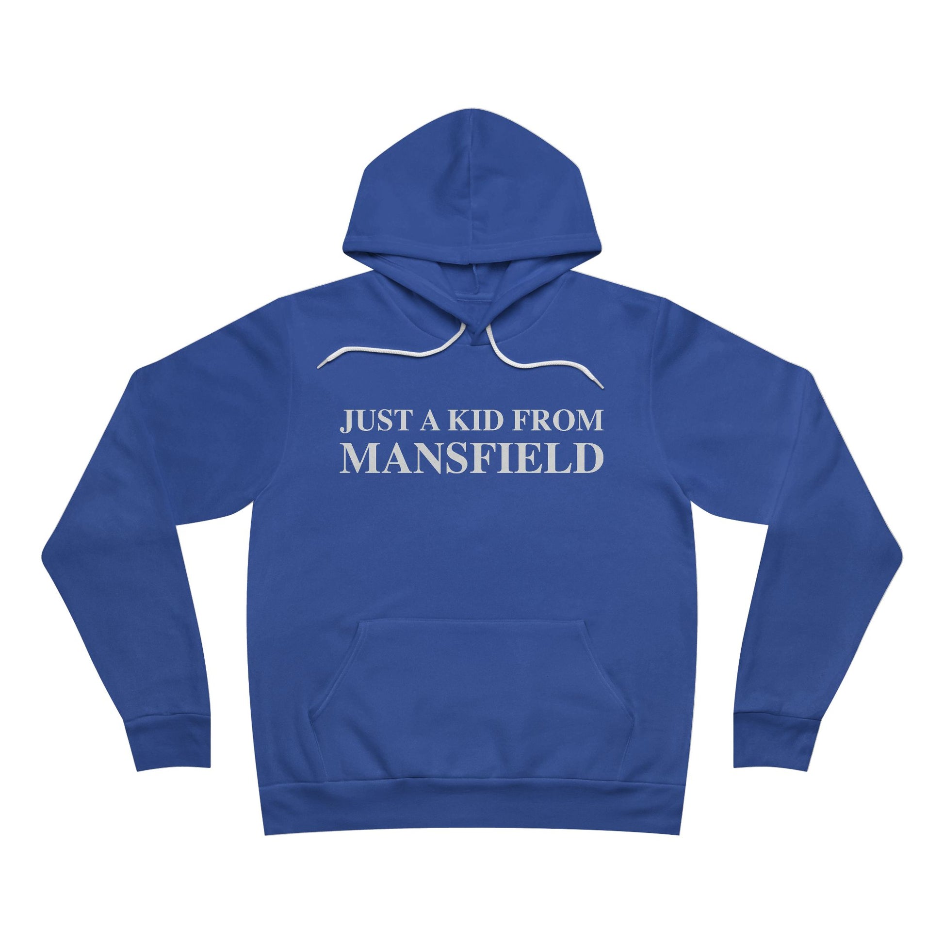 Just a kid from Mansfield // mansfield ct unisex hoodie sweatshirts  // finding connecticut 
