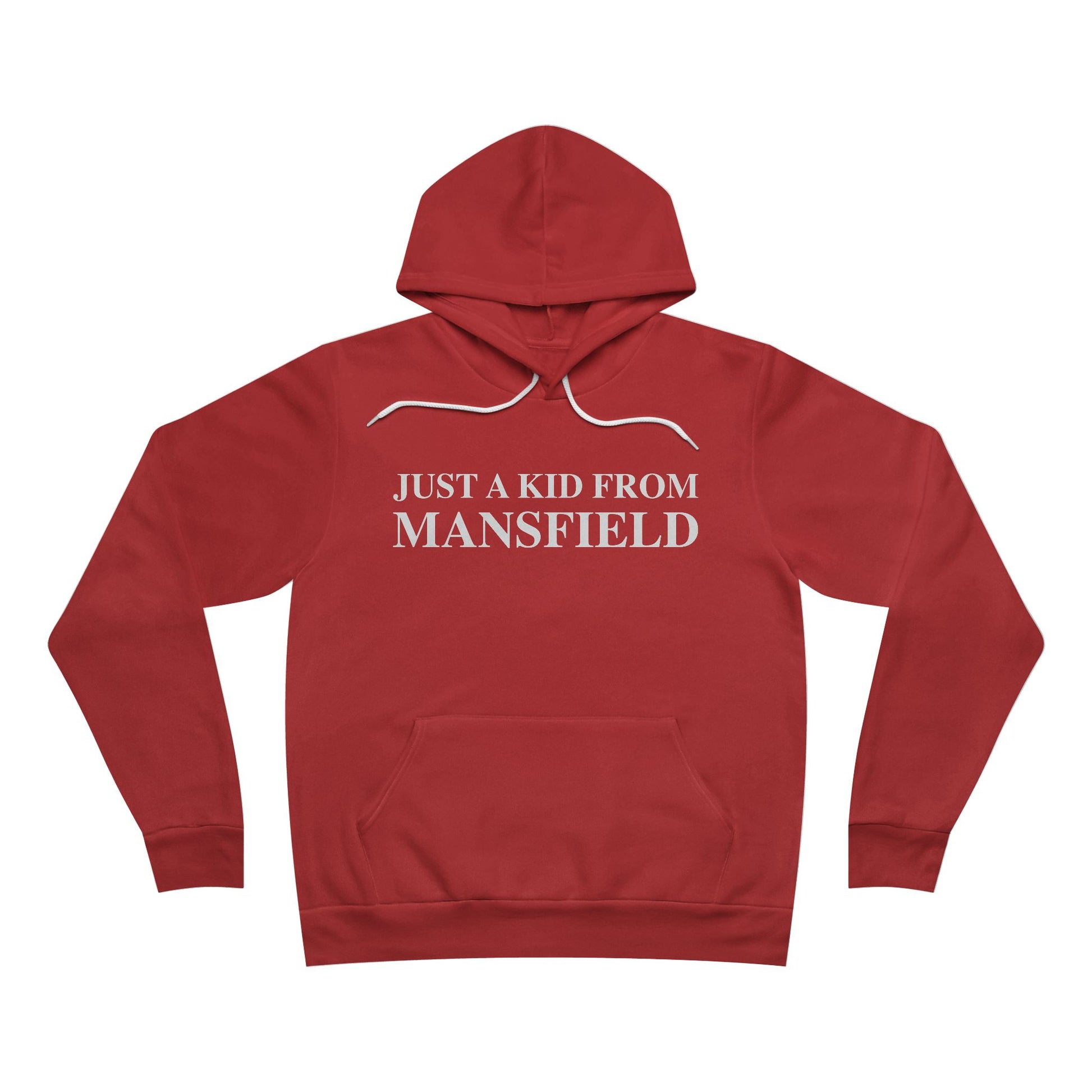 Just a kid from Mansfield // mansfield ct unisex hoodie sweatshirts  // finding connecticut 
