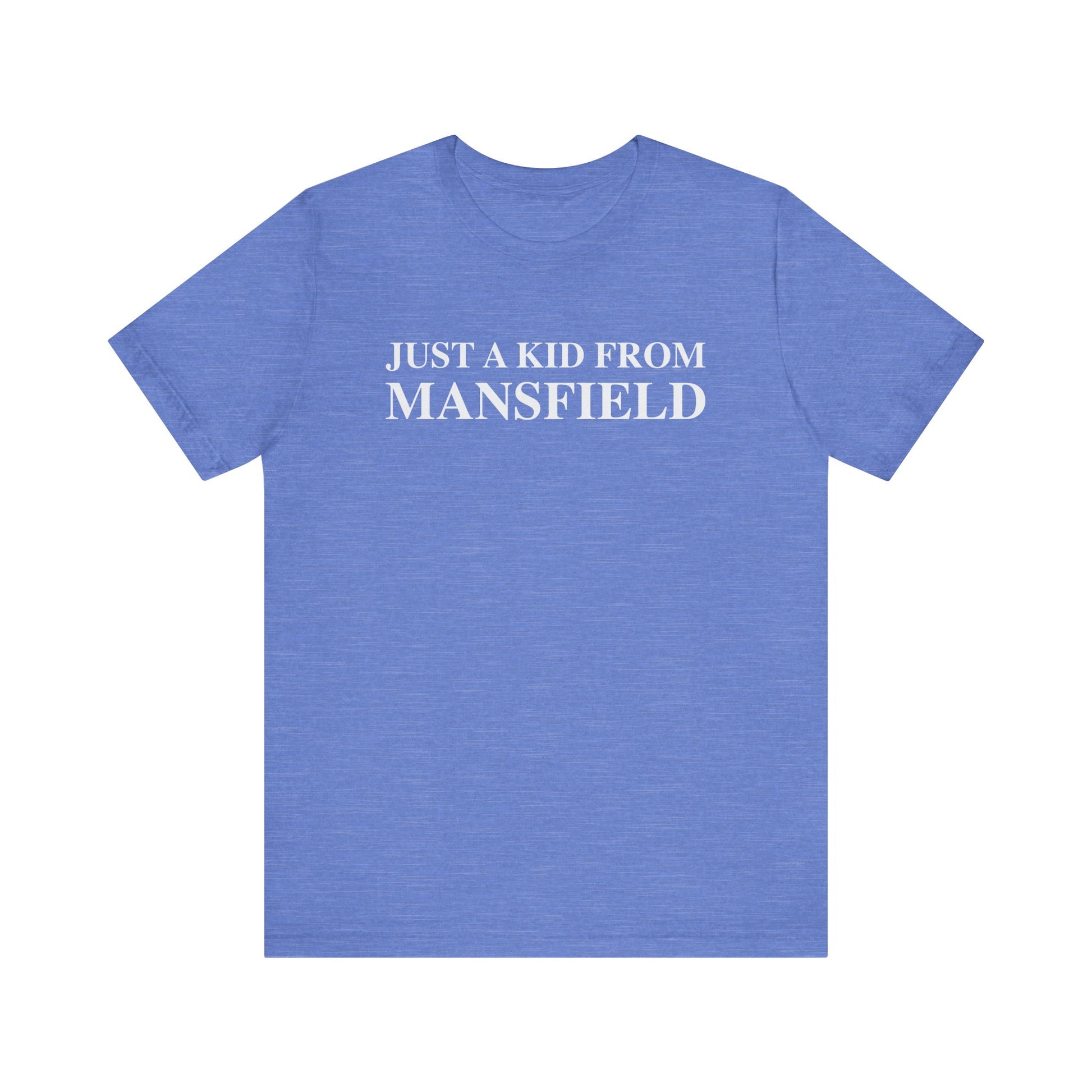 Just a kid from Mansfield // mansfield ct unisex t shirt // finding connecticut 