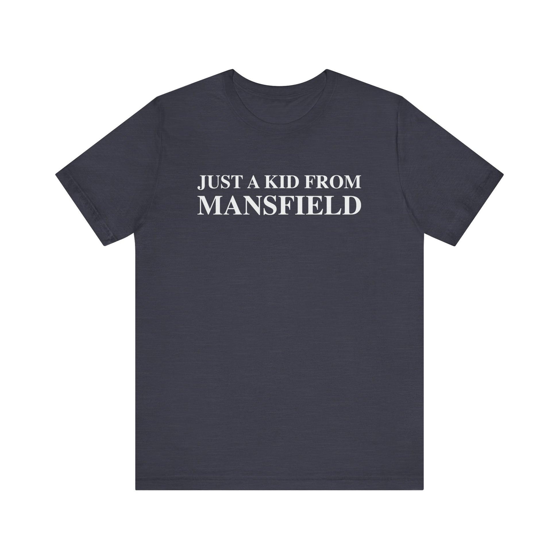 Just a kid from Mansfield // mansfield ct unisex t shirt // finding connecticut 
