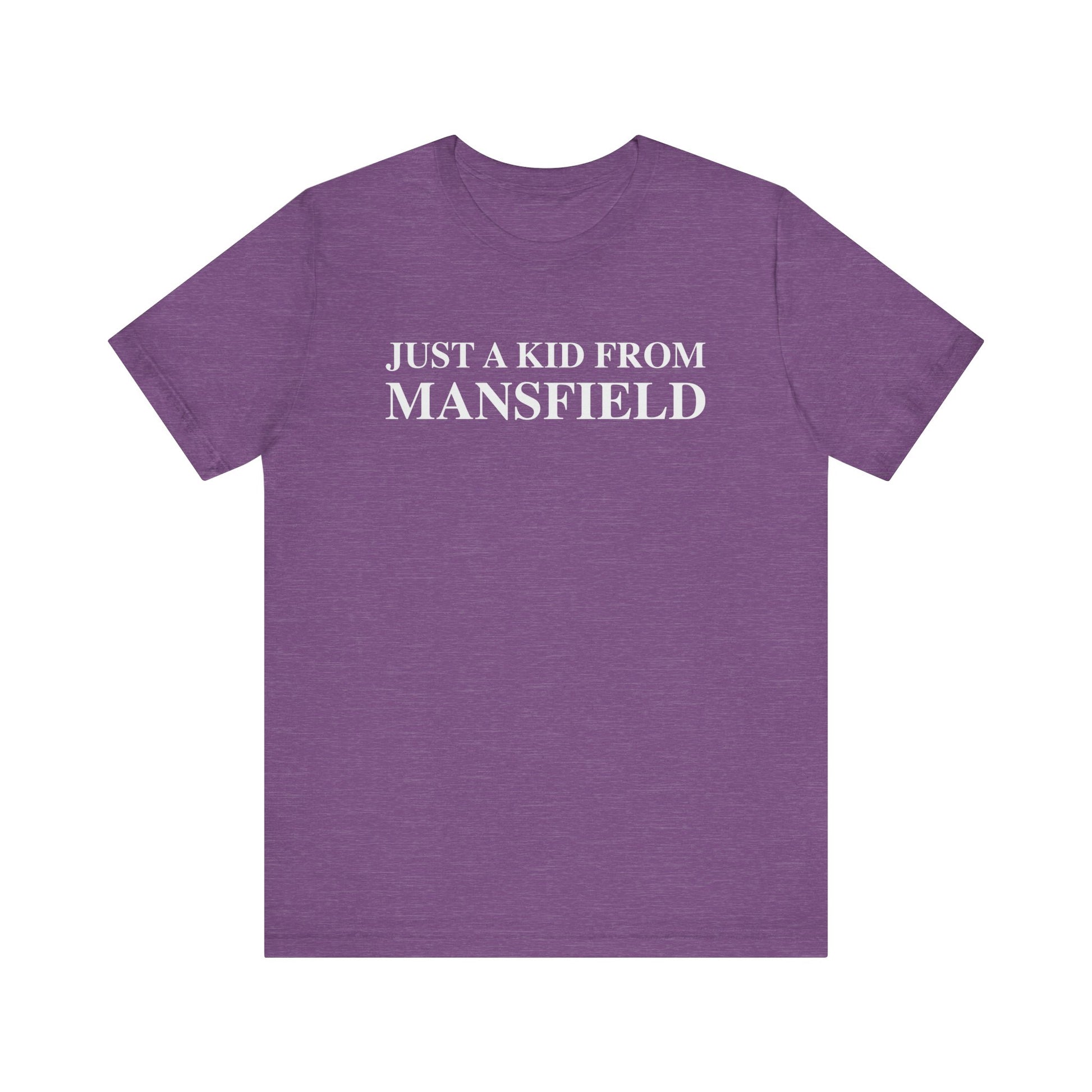 Just a kid from Mansfield // mansfield ct unisex t shirt // finding connecticut 