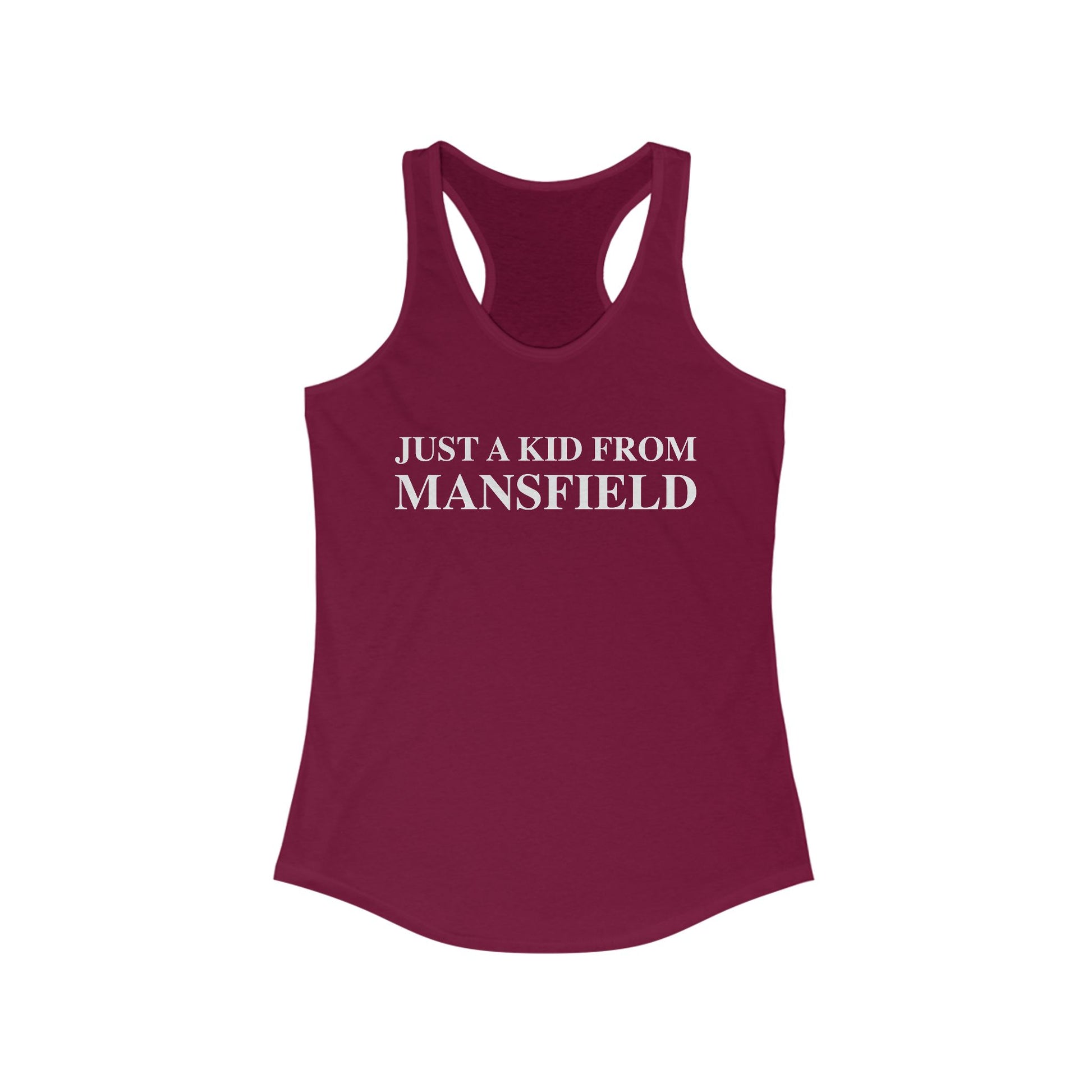 Just a kid from Mansfield // mansfield ct womens tank top shirts  // finding connecticut 