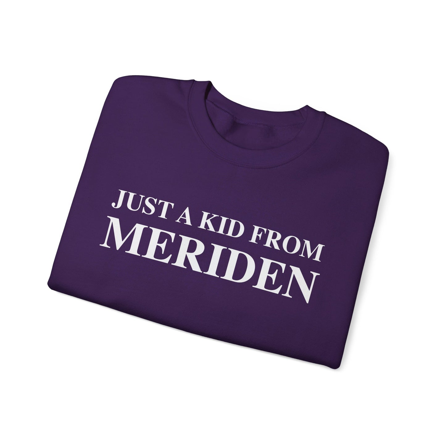 Just a kid from Meriden // Meriden CT sweatshirts // finding connecticut 