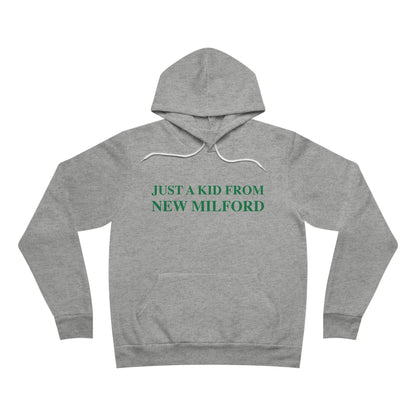 Just a kid from New Milford // New Milford ct unisex hoodie sweatshirt // finding connecticut 