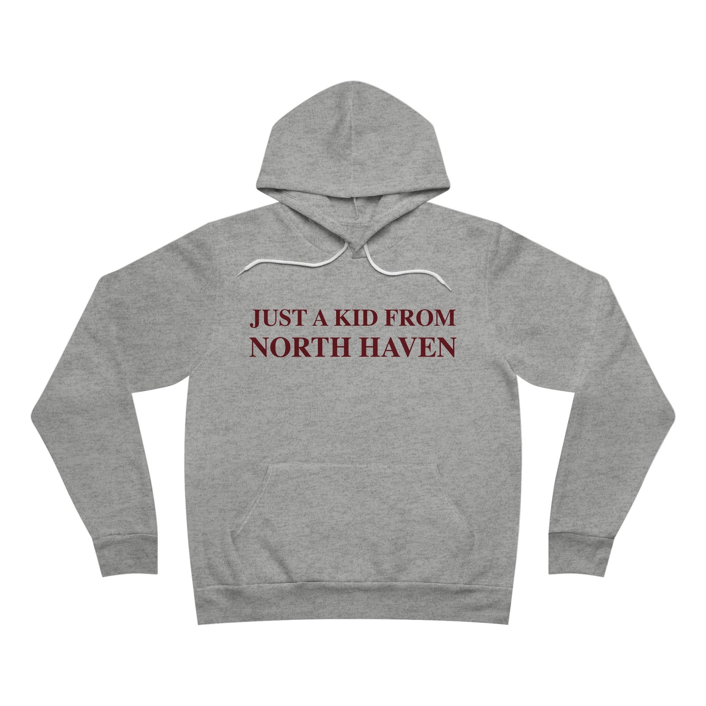 Just a kid from North Haven // North Haven Connecticut unisex hoodie sweatshirt // finding connecticut 