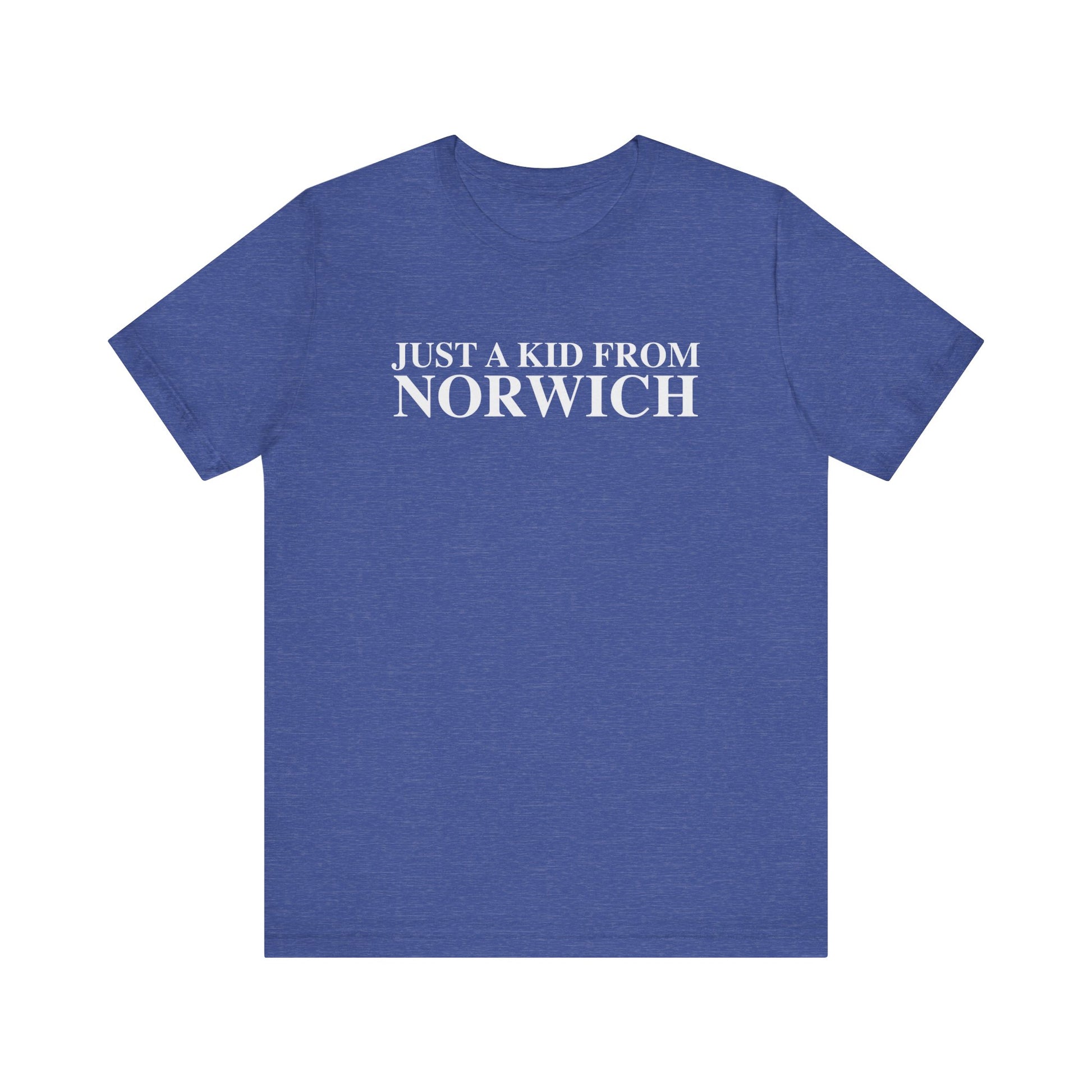  Just a kid from Norwich // Norwich CT unisex t shirt // finding connecticut 
