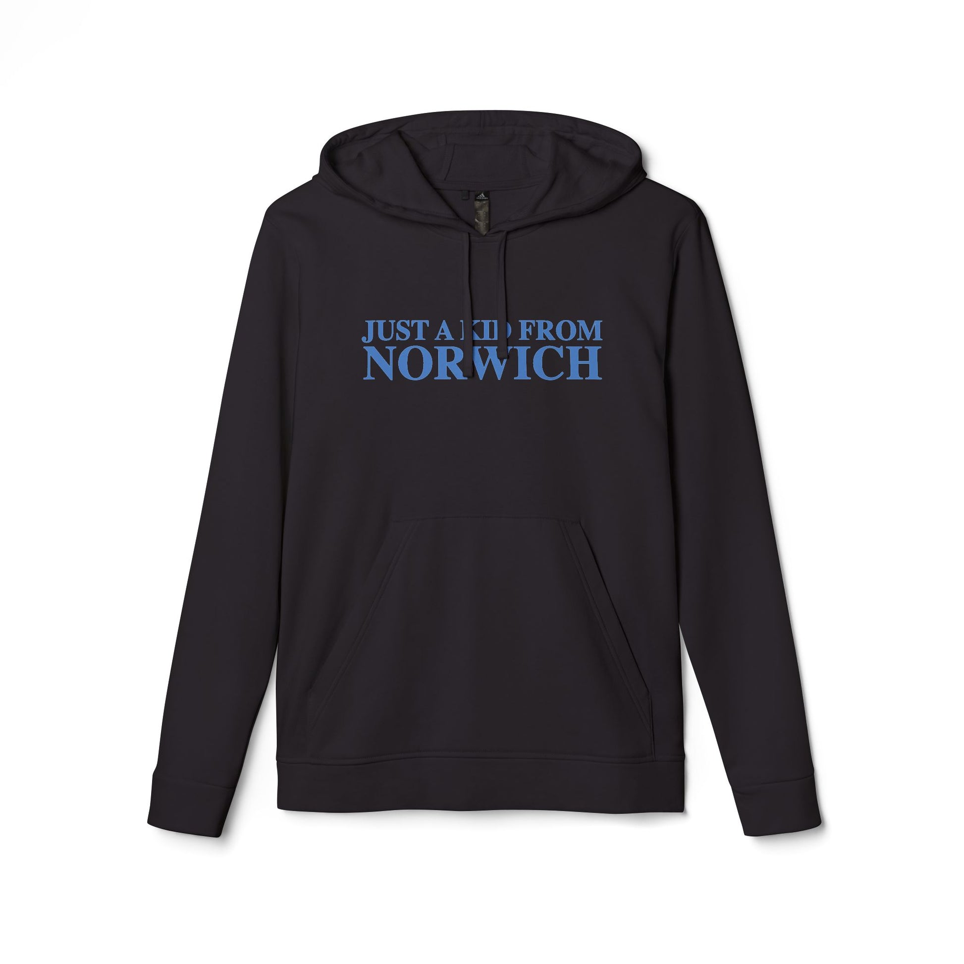 Just a kid from Norwich // Norwich Connecticut Adidas unisex hoodie sweatshirts   // finding connecticut 