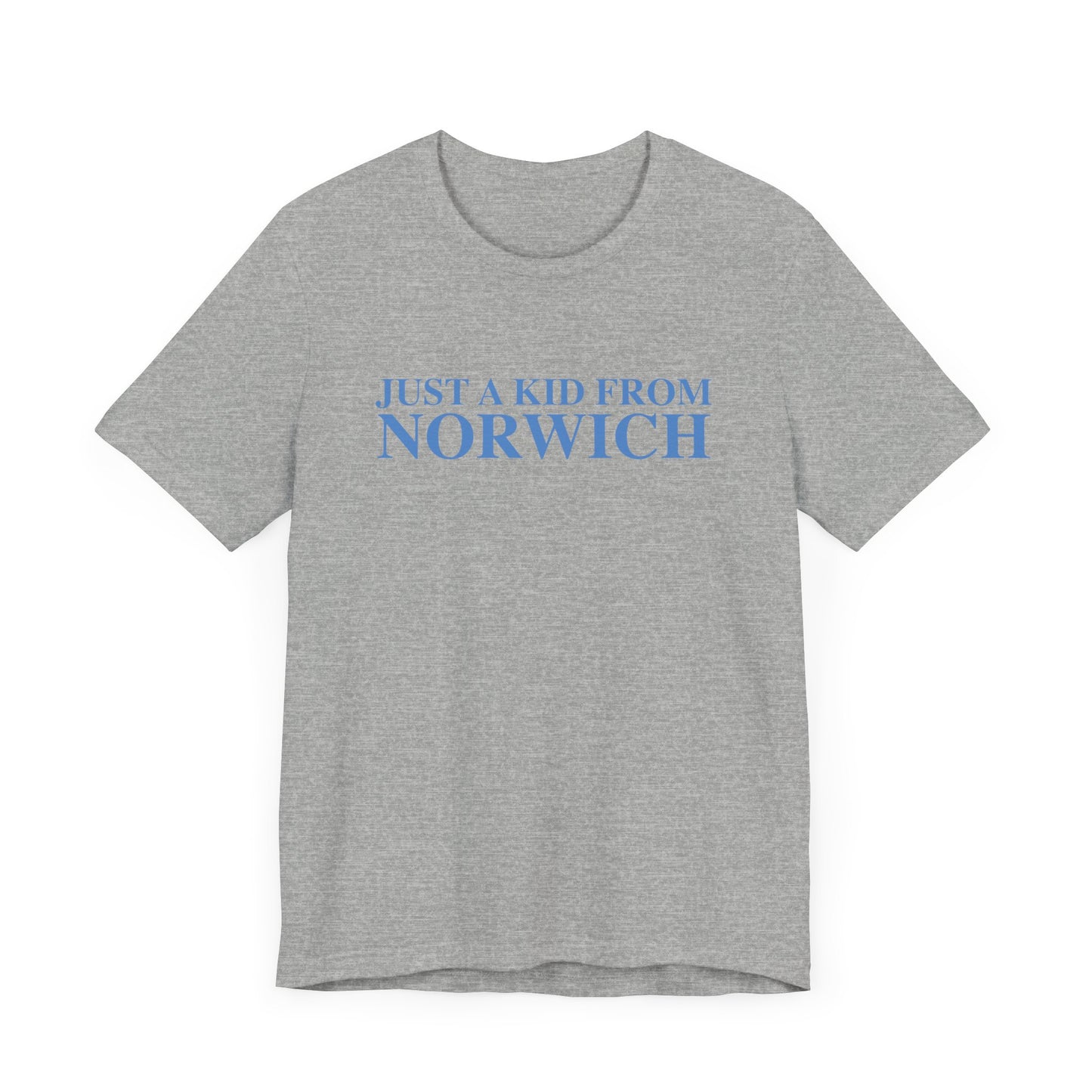 Just a kid from Norwich // Norwich Connecticut  unisex  t shirts   // finding connecticut 