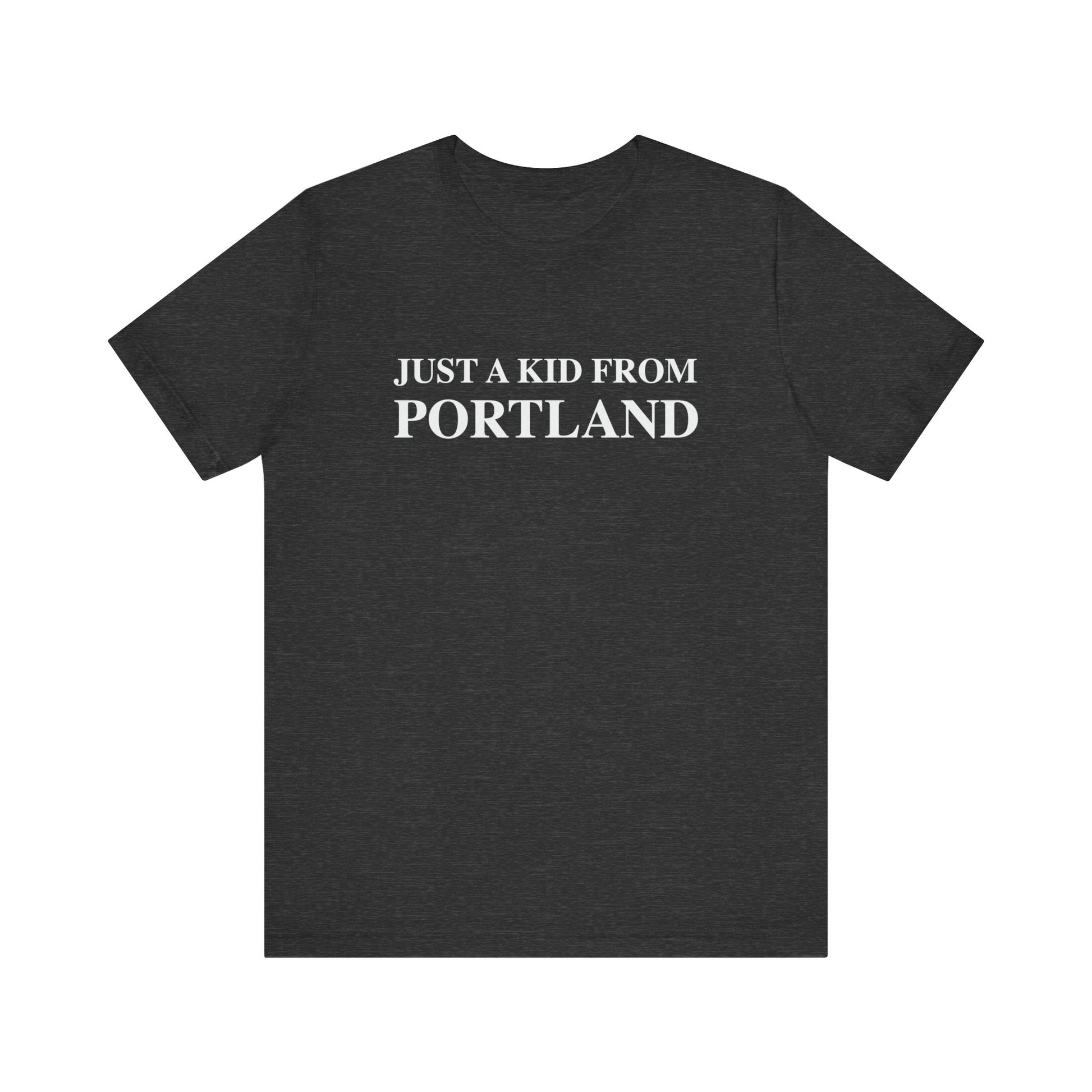 Just a kid from Portland // Portland CT t shirt // finding connecticut 
