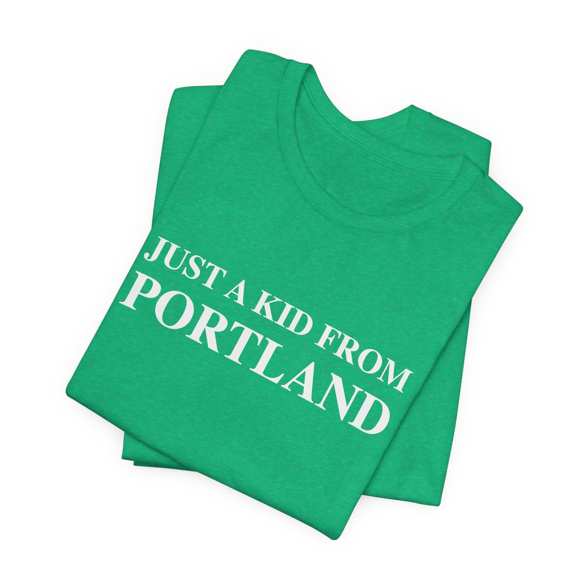 Just a kid from Portland // Portland CT t shirt // finding connecticut 