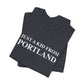 Just a kid from Portland // Portland CT t shirt // finding connecticut 