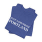 Just a kid from Portland // Portland CT t shirt // finding connecticut 