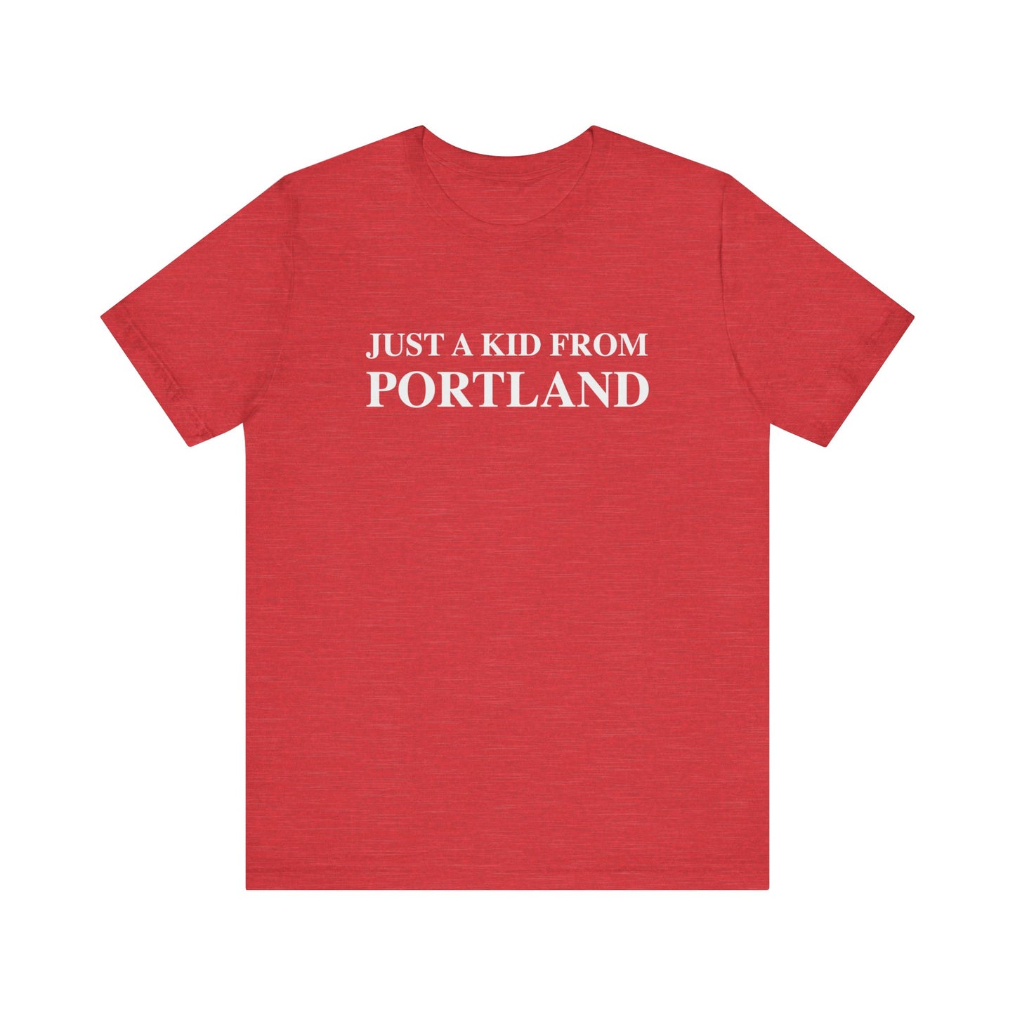 Just a kid from Portland // Portland CT t shirt // finding connecticut 