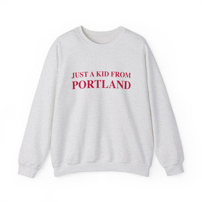 Just a kid from Portland // Portland connecticut sweatshirt // finding connecticut 