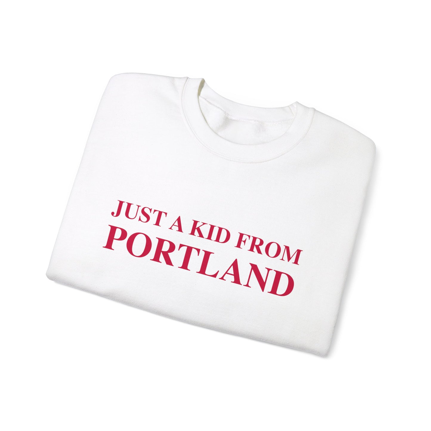 Just a kid from Portland // Portland connecticut sweatshirt // finding connecticut 
