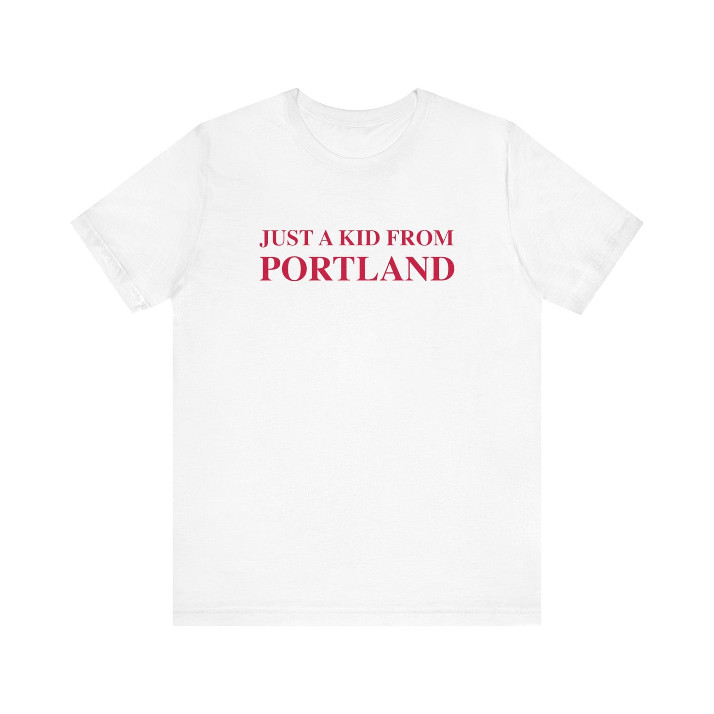 Just a kid from Portland // Portland connecticut  t shirt // finding connecticut 