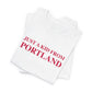 Just a kid from Portland // Portland connecticut  t shirt // finding connecticut 