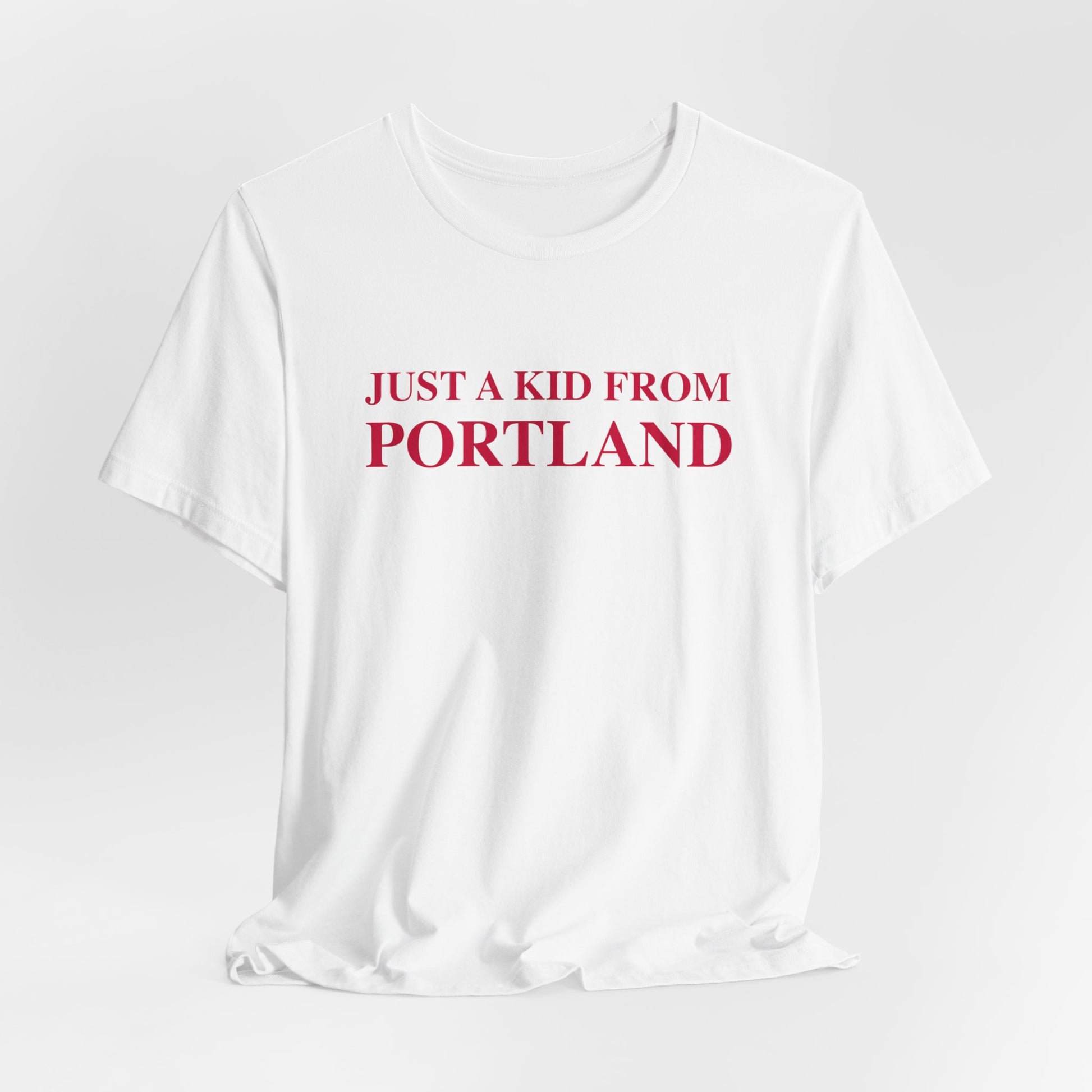 Just a kid from Portland // Portland connecticut  t shirt // finding connecticut 