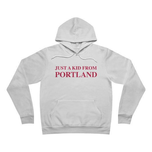 Just a kid from Portland // Portland connecticut unisex hoodie sweatshirt  // finding connecticut 