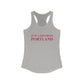 Just a kid from Portland // Portland connecticut women's tank top shirt  // finding connecticut 
