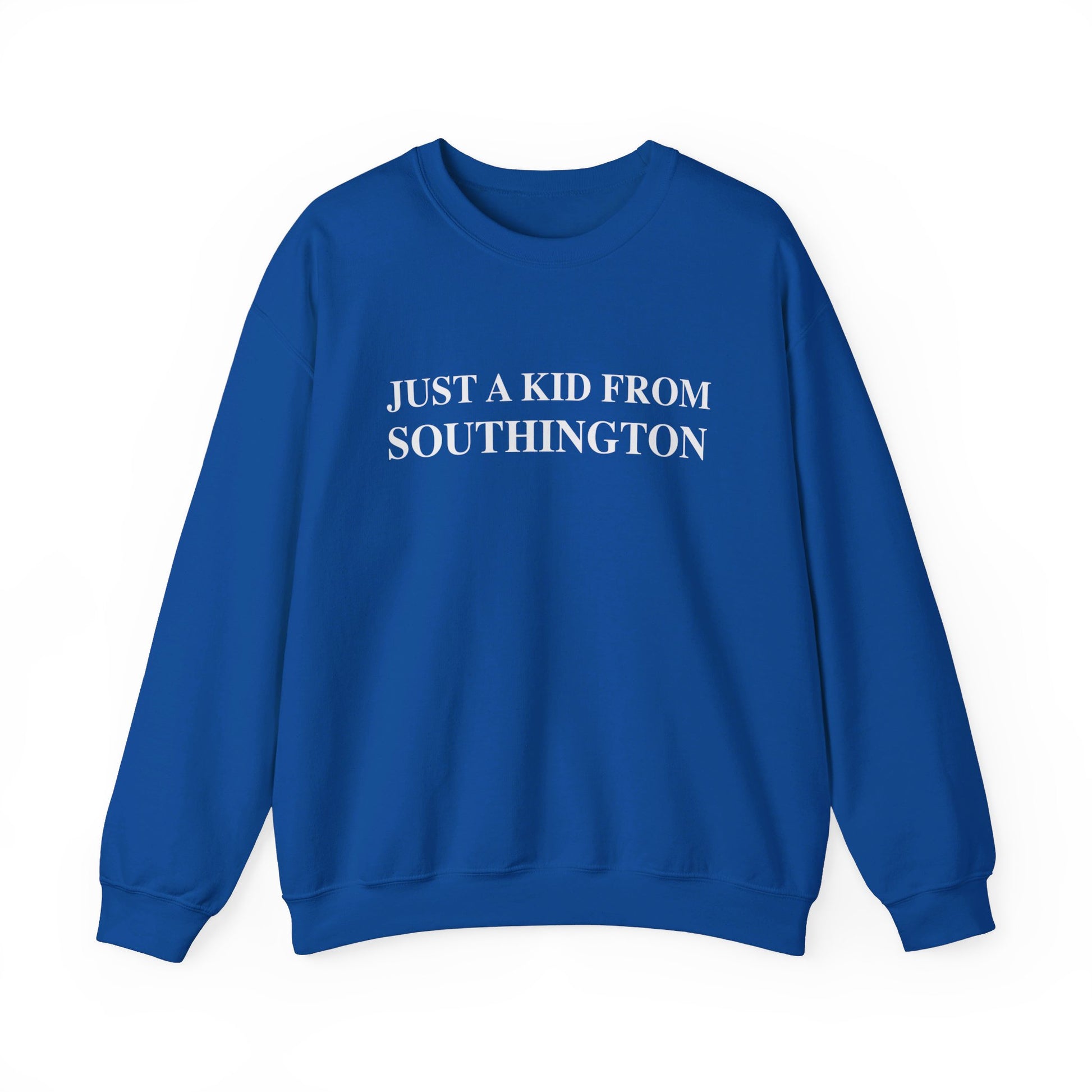 Just a kid from Southington // Southington CT unisex sweatshirt // finding connecticut
