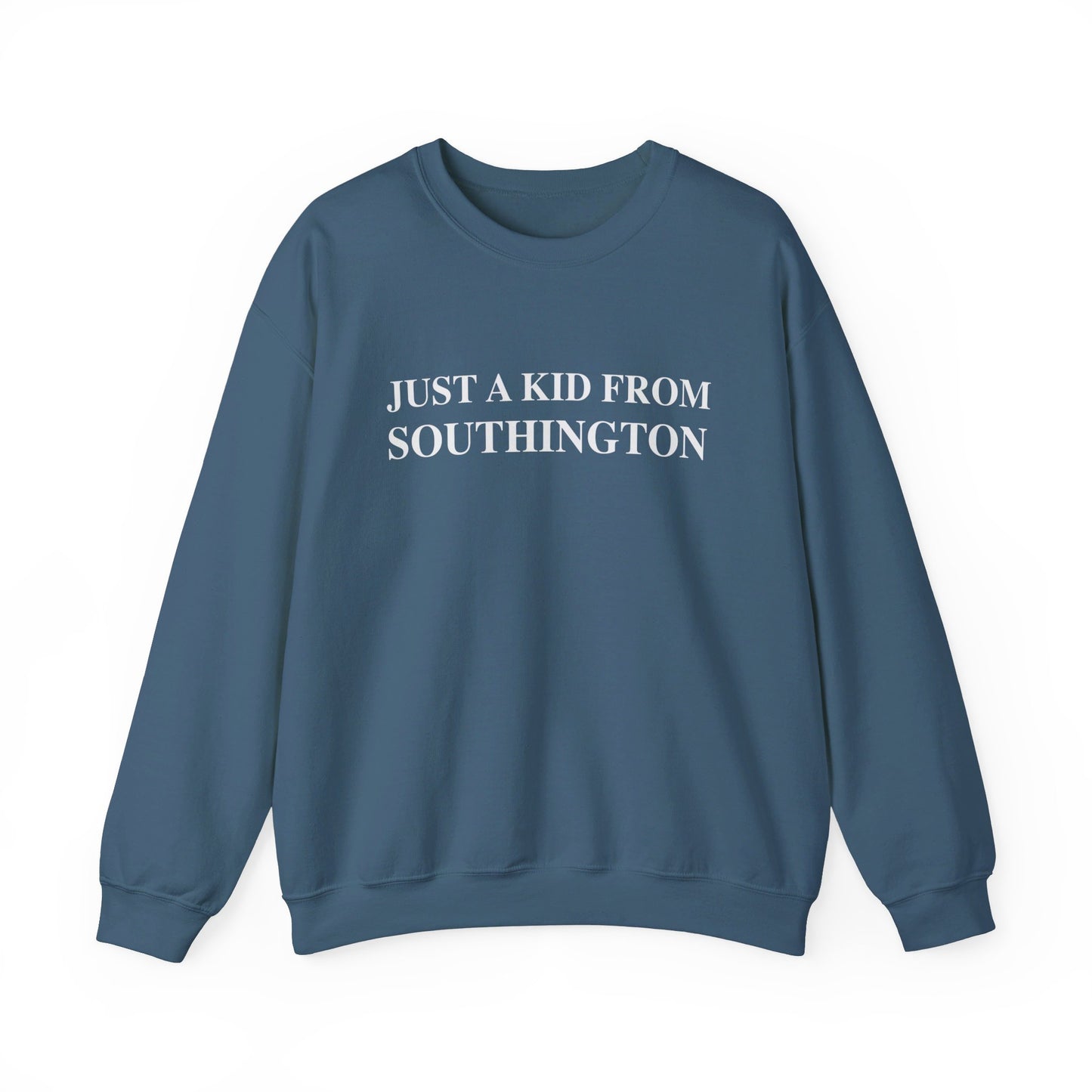 Just a kid from Southington // Southington CT unisex sweatshirt // finding connecticut