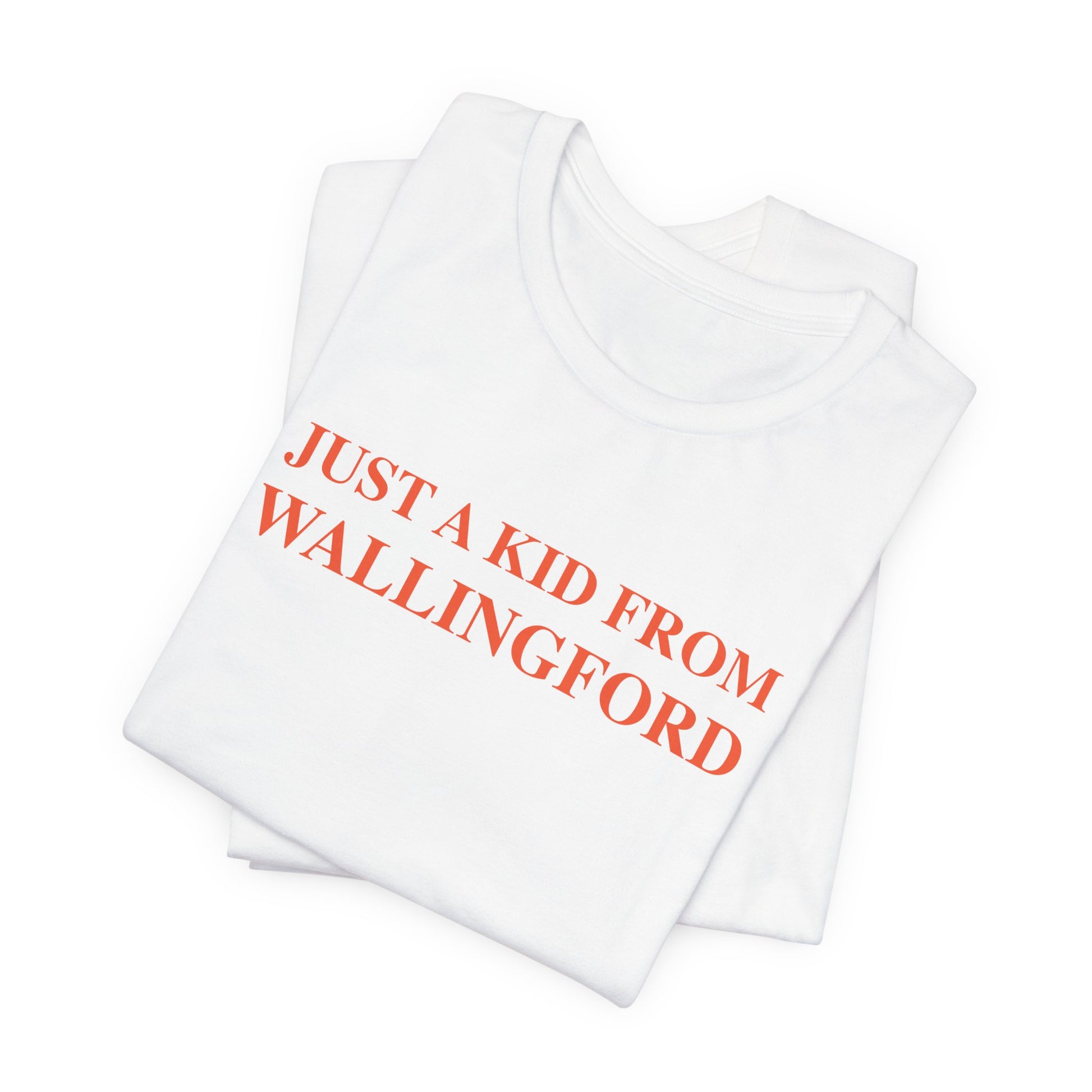 Just a kid from Wallingford // Wallingford Connecticut unisex t shirts   // finding connecticut  