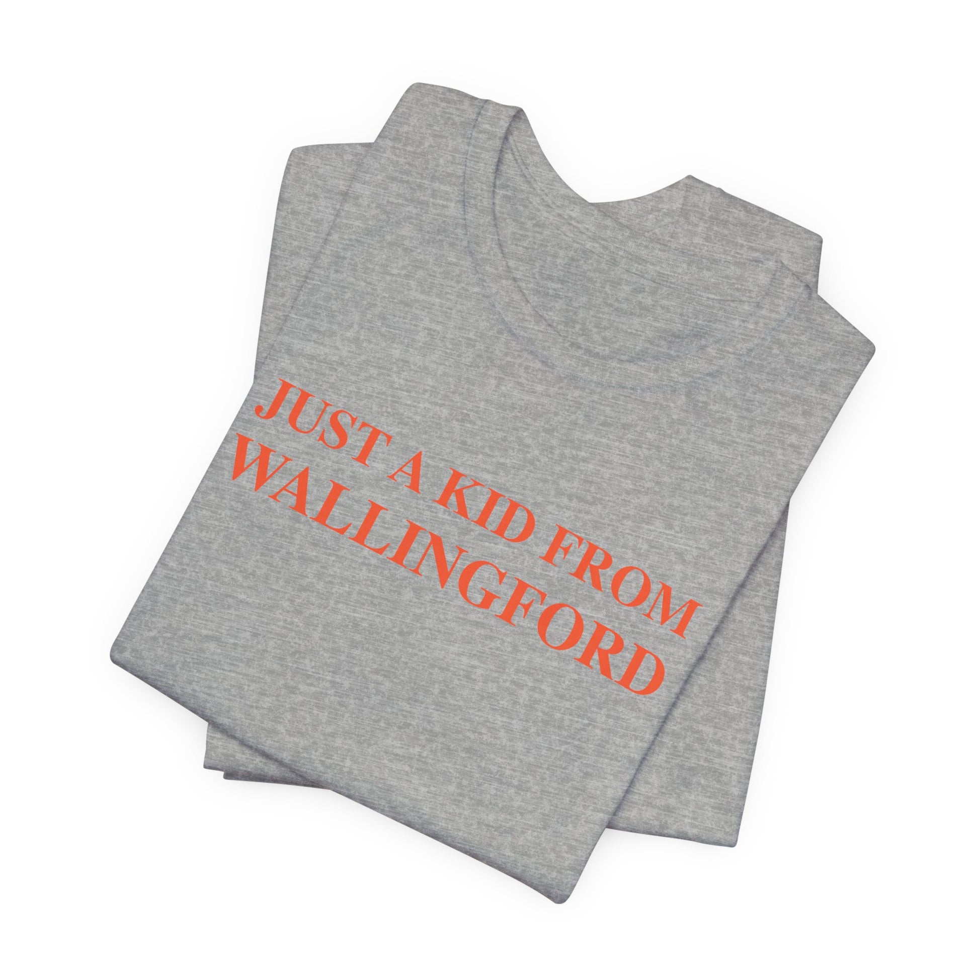 Just a kid from Wallingford // Wallingford Connecticut unisex t shirts   // finding connecticut  