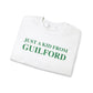 Just a kid from guilford // guilford connecticut sweatshirts // finding connecticut 