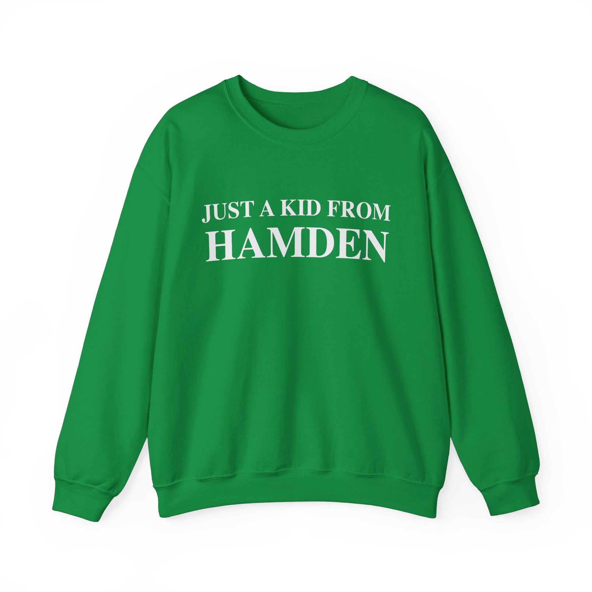Just a kid from hamden  // hamden CT sweatshirts // finding connecticut  