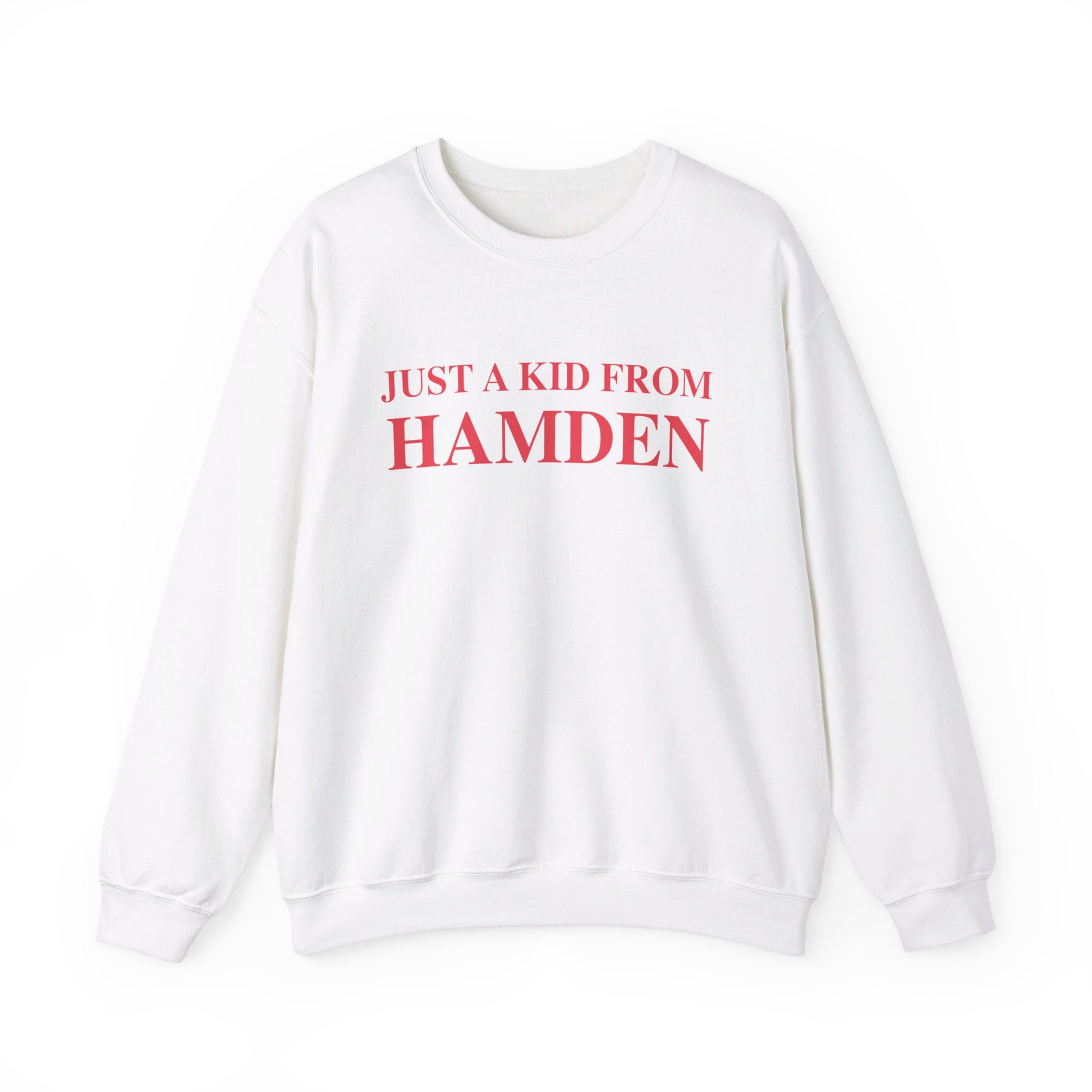 Just a kid from hamden  // hamden Connecticut sweatshirts  / finding connecticut  