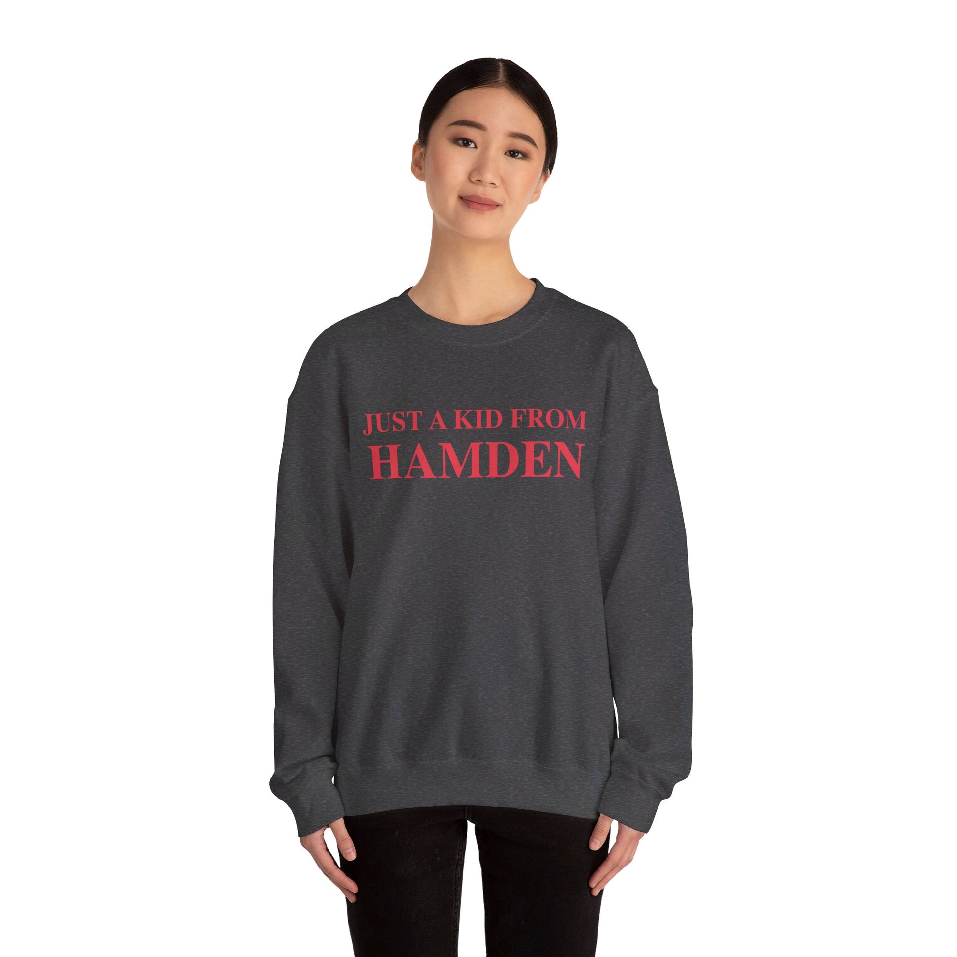 Just a kid from hamden  // hamden Connecticut sweatshirts  / finding connecticut  